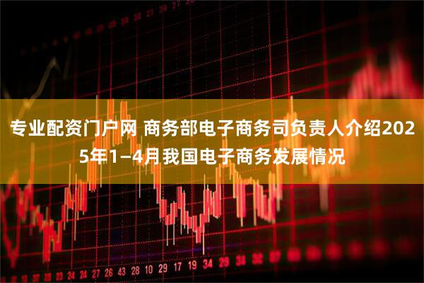 专业配资门户网 商务部电子商务司负责人介绍2025年1—4月我国电子商务发展情况