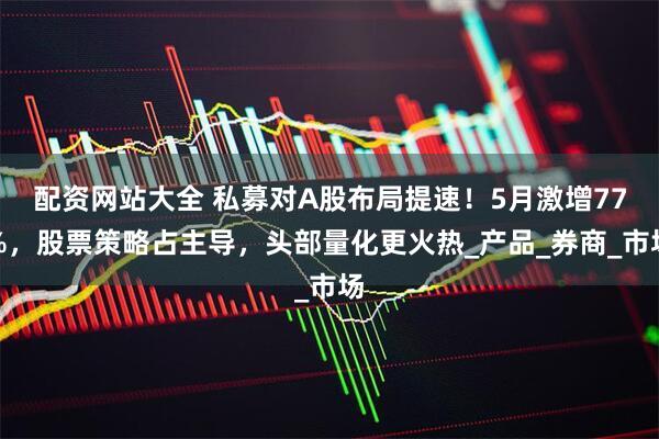 配资网站大全 私募对A股布局提速！5月激增77%，股票策略占主导，头部量化更火热_产品_券商_市场