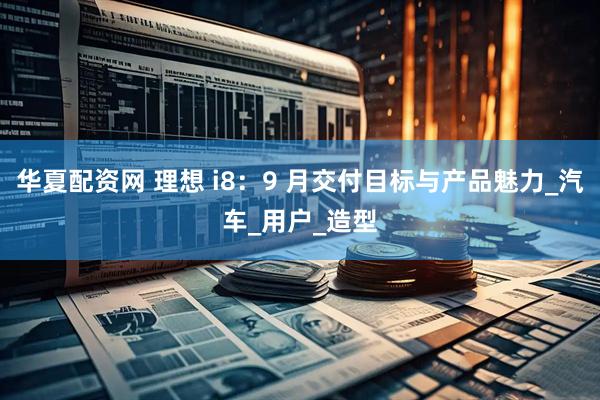 华夏配资网 理想 i8：9 月交付目标与产品魅力_汽车_用户_造型